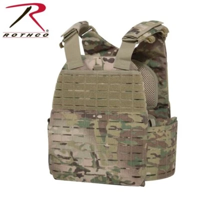 Rothco Laser Cut MOLLE Plate Carrier Vest - Multi-Cam - Image 1 of 4