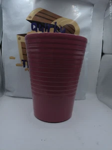 Pottery Vase Pink Vintage Made in Germany - Picture 1 of 4