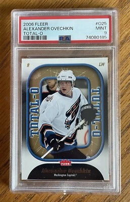Fleer Total-O Alexander Ovechkin 2006 #O25 Washington Capitals | ¡PSA 9! (COMO NUEVO) Foto 1 de 4