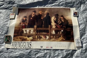 Vintage 90er Buffalo Young Guns Buffalo Bills Buffalo Säbel Sport Wandposter - Bild 1 von 5