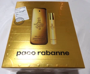 Paco Rabanne 1 Million 100ml + 20ml EDT Spray Mens Fragrance Travel Duo Set NEW - Picture 1 of 7