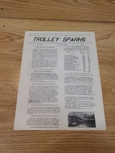 Trolley Funken Nr. 10. Mai 1945 Columbus Toledo Boston Indiana - Bild 1 von 6