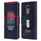 ENGLAND RUGBY UNION 2020/21 PLAYERS AWAY KIT LEATHER BOOK CASE FOR LG PHONES 1