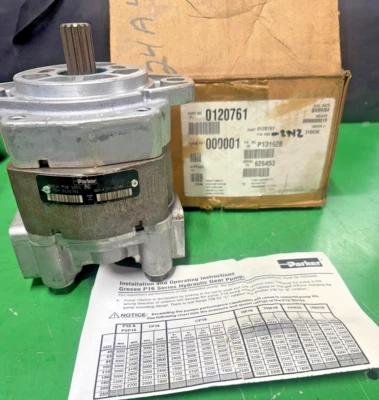 НОВЫЙ ИЗ СТАРЫХ ЗАПАСОВ PARKER 0120761 P16 150C 2S2 ГИДРАВЛИЧЕСКИЙ РЕДУКТОРНЫЙ НАСОС💥БЕСПЛАТНАЯ ДОСТАВКА💥 - Изображение 1 из 4