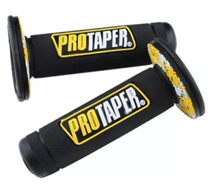 Empuñaduras cónicas profesionales amarillas universales de tierra moto 7'8 Suzuki KTM CRF YZF - Imagen 1 de 12