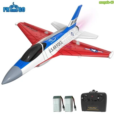 VOLANTEX F16 Falcon 2.4G RC Plane Fixed Wing Fighter LED Remote Control Glider - Image 1 of 4