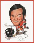 Pit Martin -  Black Hawks Wall Art Poster from early 1970's, 8x10 Color Photo