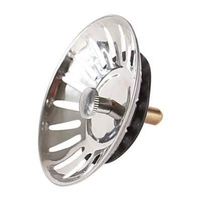 SOYTICH Universal Abflusssieb Siebkörbchen für Spülen mit Excenter Ersatz Siebkorb 01