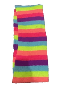 the childrens place girls rainbow Striped Sweater  scarf  - Picture 1 of 5
