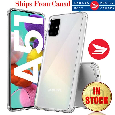 For Samsung Galaxy A71 A51 A31 A20s A50 A70 A10e A21 Clear Case Heavy Duty Cover - Image 1 of 4
