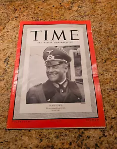 Time Magazine September 25, 1939 Walther von Brauchitsch Germany -Full magazine - Foto 1 di 2