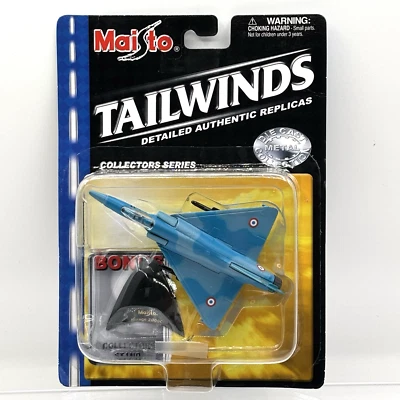 Avión fundido a presión Maisto Tailwinds Mirage 2000C vintage nuevo en paquete 2001 Foto 1 de 4
