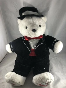 2010 SNOWFLAKE Dan Dee Christmas Holiday 20" plush Teddy Bear 25th Anniversary - Picture 1 of 2