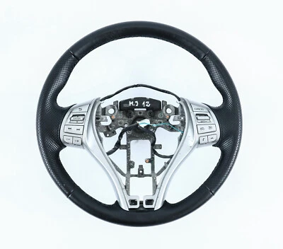 Lenkrad beziehen mit Leder für Nissan Qashqai II J11 JAHR 2017 NEU LEDER - Bild 1 von 4