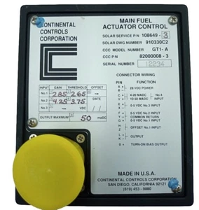 Controle de Atuador Continental Controls GT1-A 910330C2 - Picture 1 of 5