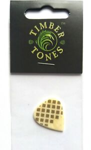 Timber Tones Grip Tones Mini Plektron Buffalo Bone Plektrum Hang Bag