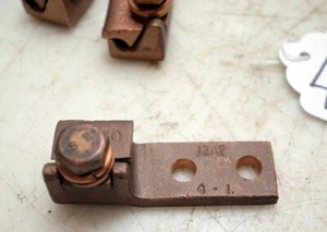 Fargo 2 Bolt Copper Lug 4-1 Wire j2a2 (Inv.44389) - Picture 1 of 3