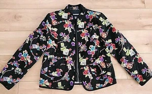 Requirements Women's Quilted Jacket Full Zip Cardigan Casual PL Size Teacher - Picture 1 of 9