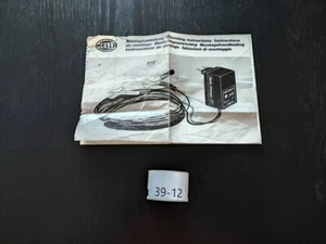 Manual de instrucciones Hella cargador de batería cargador antiguo 6V 12V (39) - Imagen 1 de 5