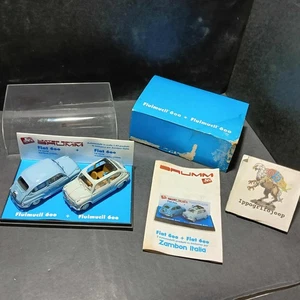 Fiat 600 Fluimucil 600 n.2 automodelli Brumm scala 1:43 da collezione esclusiva - Imagen 1 de 9