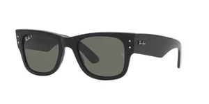 RAY BAN | NEW | MEGA WAYFARER MEDIUM | 0840S 901 - 58 | BLACK | GREEN - Picture 1 of 4