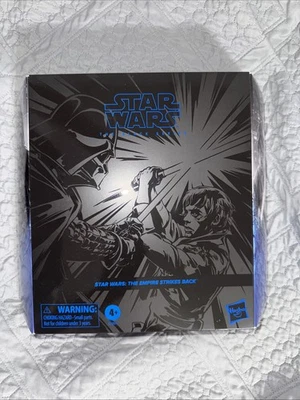 Star Wars Serie Negra Luke Skywalker y Darth Vader Imperio Contraataca  Foto 1 de 2