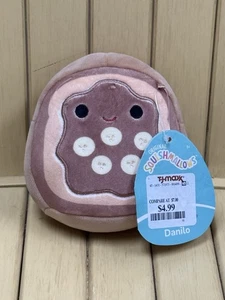 NUEVO Squishmallows 5” pulgadas Danilo the Chocolate Banana Toast Breakfast Food Squad - Imagen 1 de 9