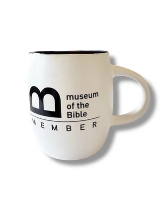 Кружка Museum Of The Bible чашка кофе чая черно-белая коллекционная Washington 16 унций - Изображение 1 из 4