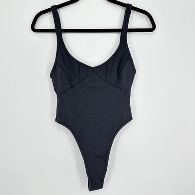 Body For Love & Lemons negro acanalado espalda baja para mujer mediano nuevo sin etiquetas Foto 1 de 4