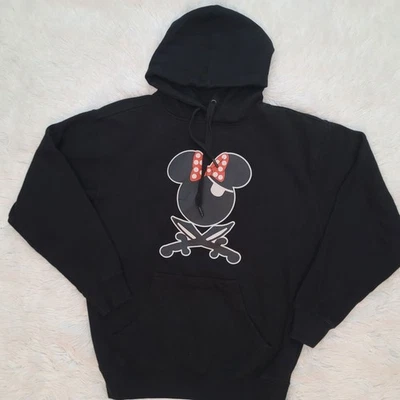 Sullen Clothing Minnie Mouse PULLOVER Hoody Art Collective Black Size M - Image 1 of 4
