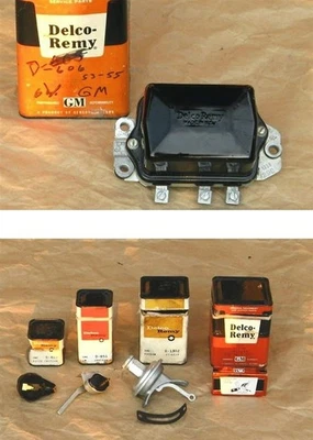 Лот электрических деталей Delco-Remy Oldsmobile 88_98 1951 новые из старых запасов - Изображение 1 из 4