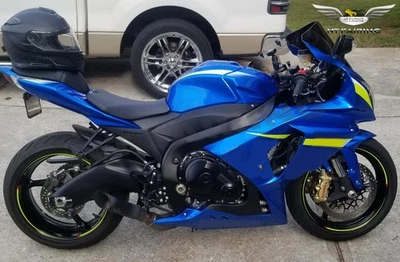 Kit de carenado azul plástico GSXR 1000 ABS apto para 2009-2016 2011 a001 Foto 1 de 4