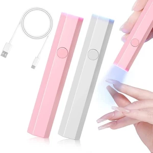Handheld Uv Light Gel Nails Gel Polish Drying Lamp Nail Art Tools Uv Led Lamp - Picture 1 of 17