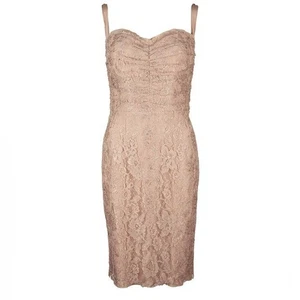 Dolce & Gabbana Bustierkleid Blush Rosa Spitze Gr. 42 - Bild 1 von 10