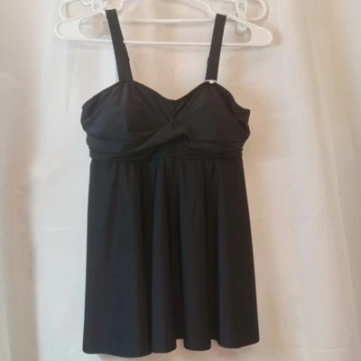 Camiseta Tankini Pequeña Verano Mae Negra RN 160823 Foto 1 de 4