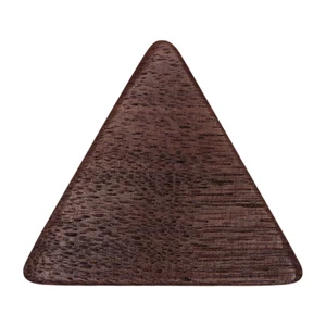 Selección de guitarra de madera de nogal - 1,5 mm 355 triángulo grande hecha a mano plectro de bajo exótico - Imagen 1 de 1