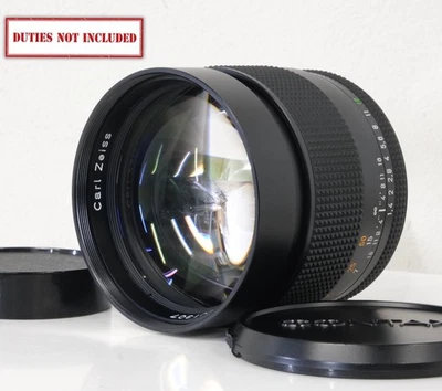 [Top MINT] Contax Carl Zeiss Planar T* 85mm f1.4 MMJ for C/Y Mount MF From JAPAN - Image 1 of 4