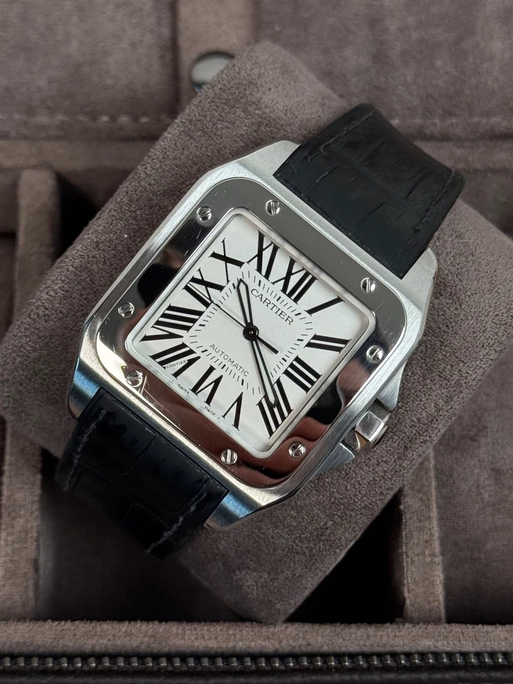 Cartier Santos 100 W20073X8 / 2013 / Full Set / Top Zustand - Bild 1 von 4
