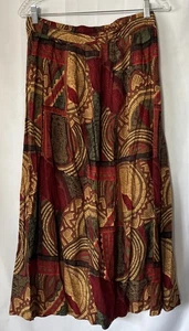 Maxi Falda De Colección Exponer LG Festival Hippie Bohemia Colorida 100% Rayón - Imagen 1 de 8