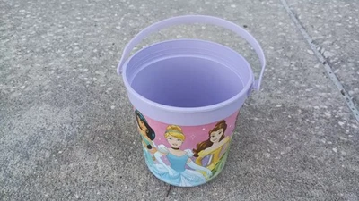 Recipiente balde balde plástico pequeno roxo princesa Once Upon a Time ACIM - Imagem 1 de 4