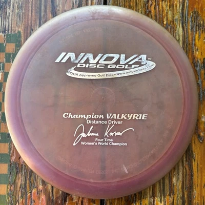 Innova Champion Valkyrie Juliana Korver 4x JK Patent PFN 4 Time Disc 171 Grams - Image 1 of 2
