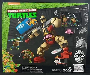 Mega Bloks Teenage Mutant Ninja Turtles TMNT Krang's Rampage 305 pieces NEW NIB - Picture 1 of 7
