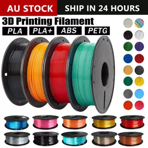 3D Printer Filament PLA Silk PLA+ PETG Spool Roll 1.75mm Spool Eco-friendly 1Kg - Picture 1 of 24