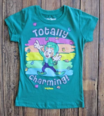 Camiseta Camisa Lucky Charms Talla 6 Niños "¡Totalmente Encantadora!" Día de San Patricio verde Foto 1 de 4