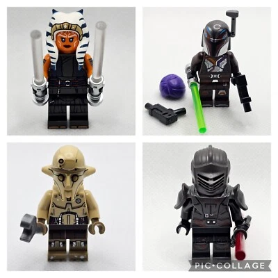 LEGO STAR WARS 75362 T-6 Jedi Shuttle Ahsoka Tano Sabine Marrok Professor Huyang Foto 1 de 4