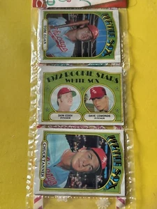 TOPPS BASEBALL 1972 Holiday 12 Card Rack CHICAGO WHITE SOX ECCELLENTE PLUS - Foto 1 di 5