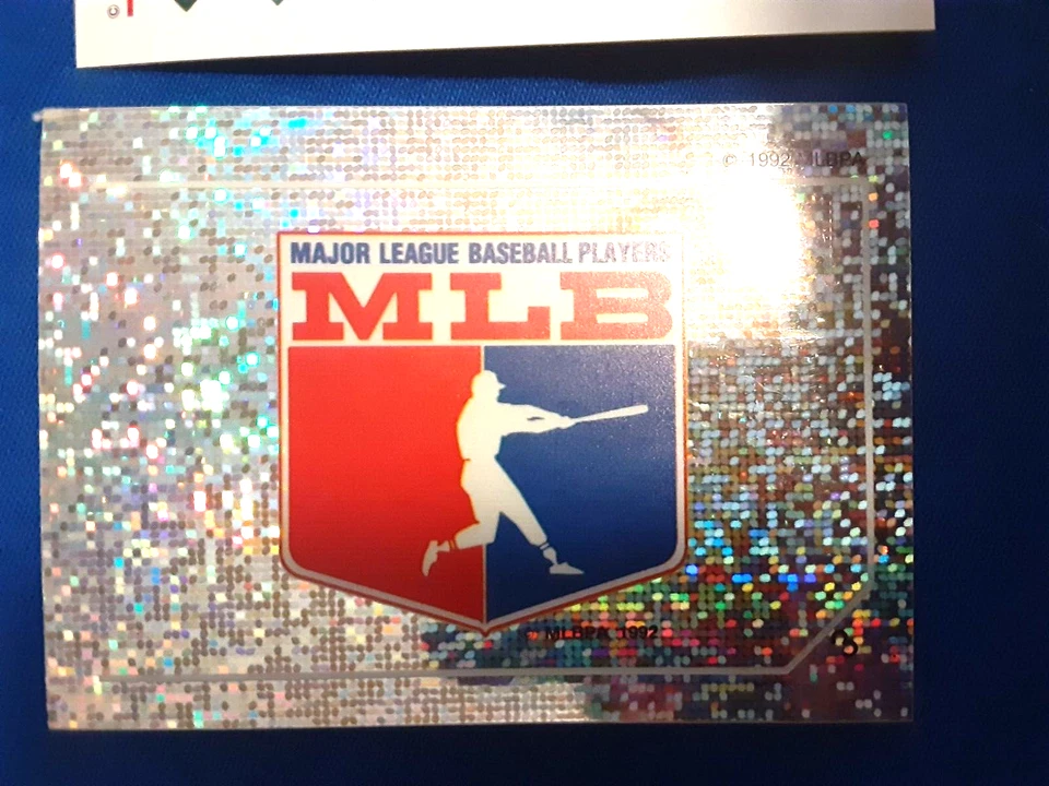 Pegatinas Panini 1992 logotipo MLB #3 envío gratuito MVP HOF RARO PAQUETE COMO NUEVO LÁMINA DE EXTRACCIÓN Foto 1 de 1