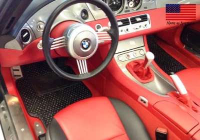 Juego de 2 alfombrillas coche BMW Z8 1999-2003 personalizadas CocoMats Foto 1 de 4