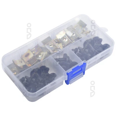 40x Für BMW-U Mutter Sechskant Schrauben Radlauf Unterfahrschutz Unterboden Clip - Bild 1 von 4