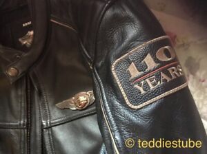 Riding Gear 110th Harley Davidson Lederjacke Herren Leather Jacket Topp! L